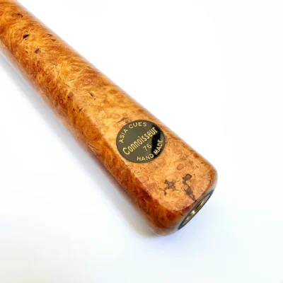 Asia Cues Connoisseur No.76 - One Piece Snooker Cue 9.5mm Tip, 17.8oz, 58