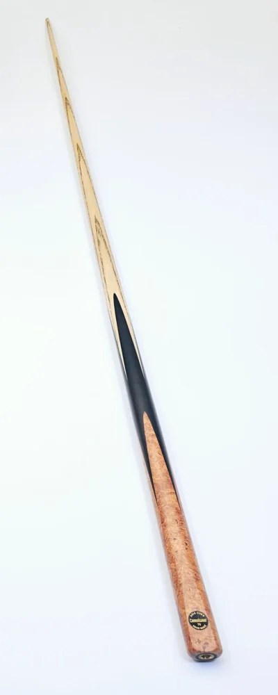 Asia Cues Connoisseur No.76 - One Piece Snooker Cue 9.5mm Tip, 17.8oz, 58